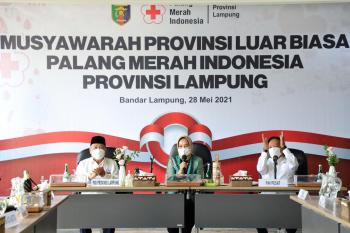 Ibu Riana Sari Arinal Terpilih sebagai Ketua PMI Provinsi Lampung Periode 2020-2025